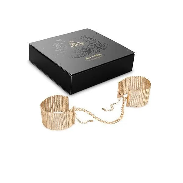 Menottes Maille Métallique Élégantes Événement