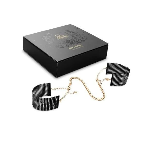 Menottes Maille Métallique Séduction Élégante