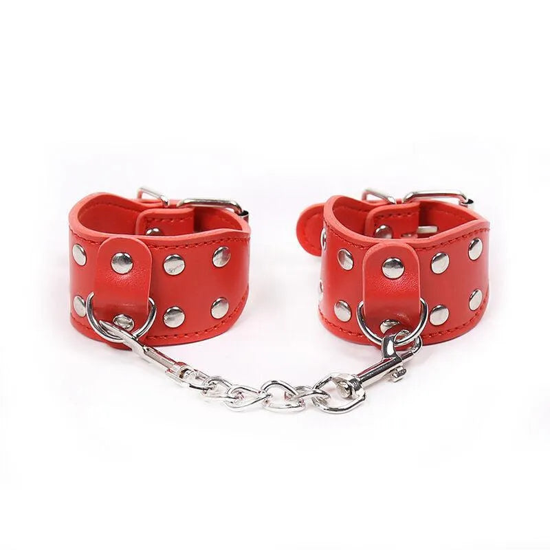 Menottes Rouges Ajustables Pour Débutants