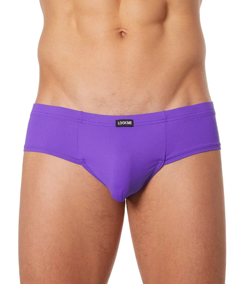 culotte mini violette douce opaque confort maintien élasticité durabilité polyamide élasthanne chic moderne sexy collection Sunny