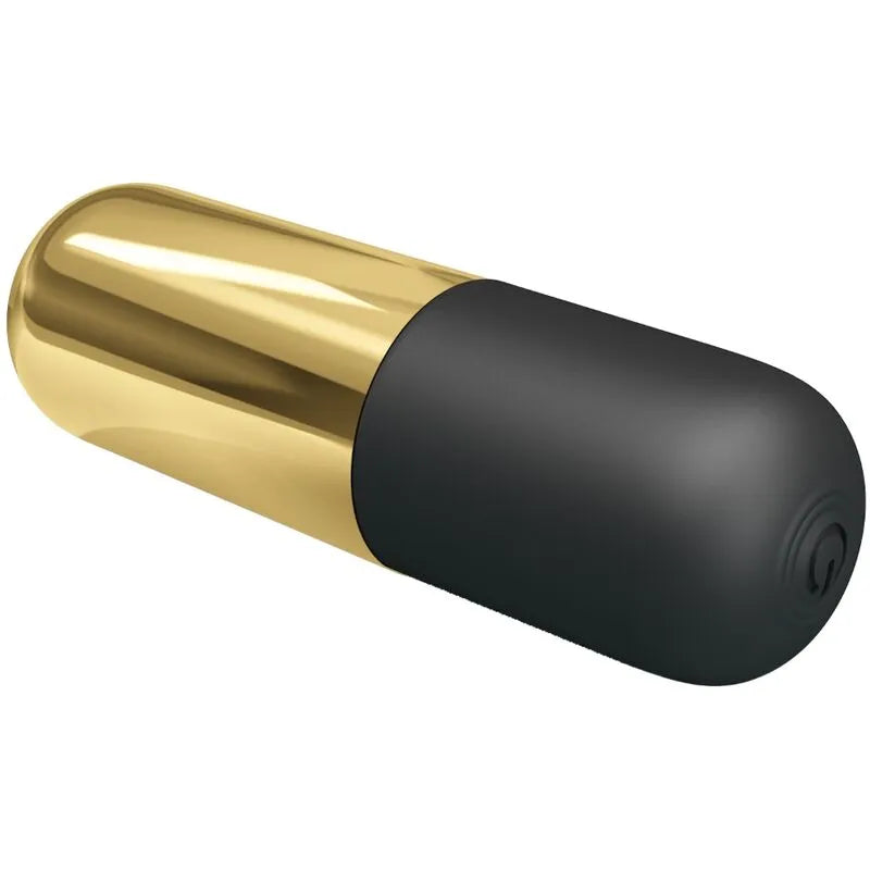 Mini Œuf Vibrant Massage Doré Rechargeable