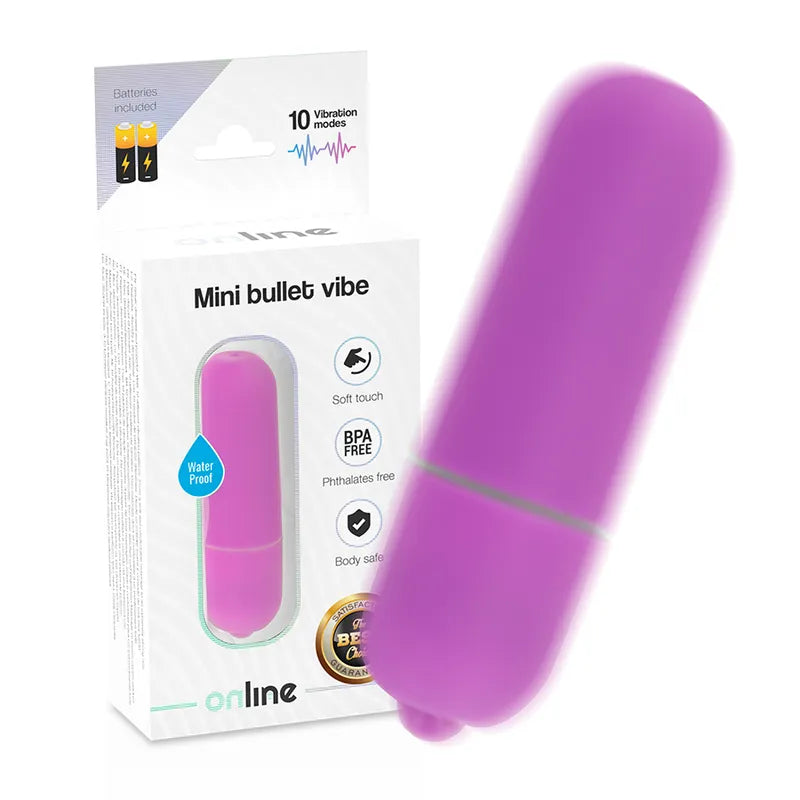 Mini Vibromasseur Bullet Puissant Imperméable