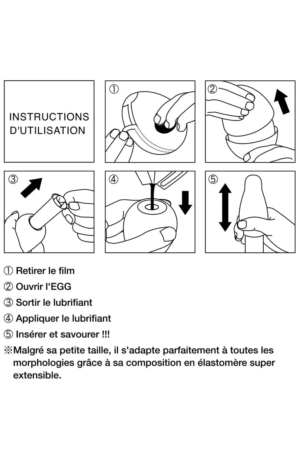 Sextoy homme oeuf