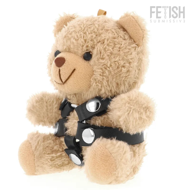 Ours En Peluche Rebelle En Cuir