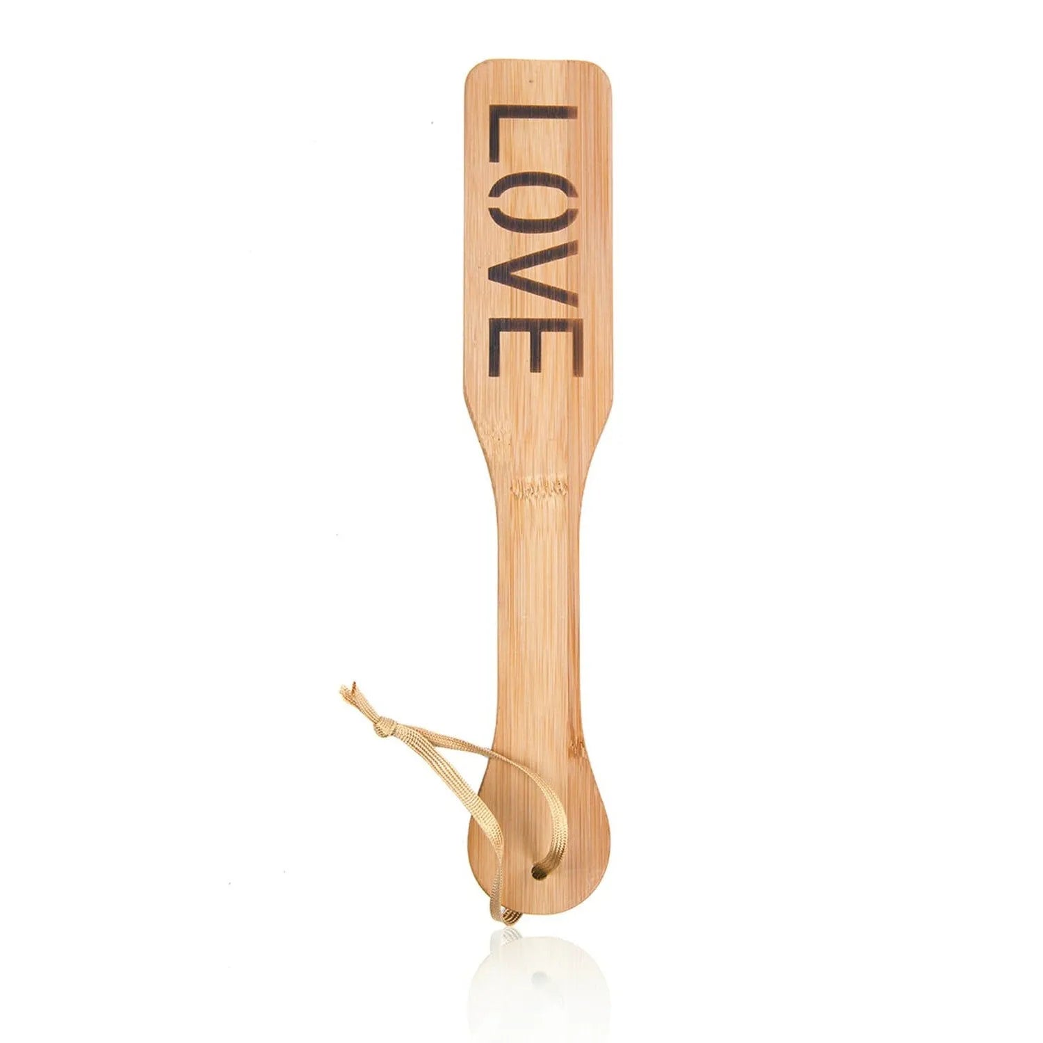 Paddle En Bambou Gravé Love
