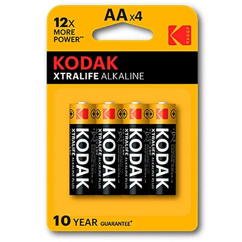 Piles Aa Alcalines Kodak Haute Performance