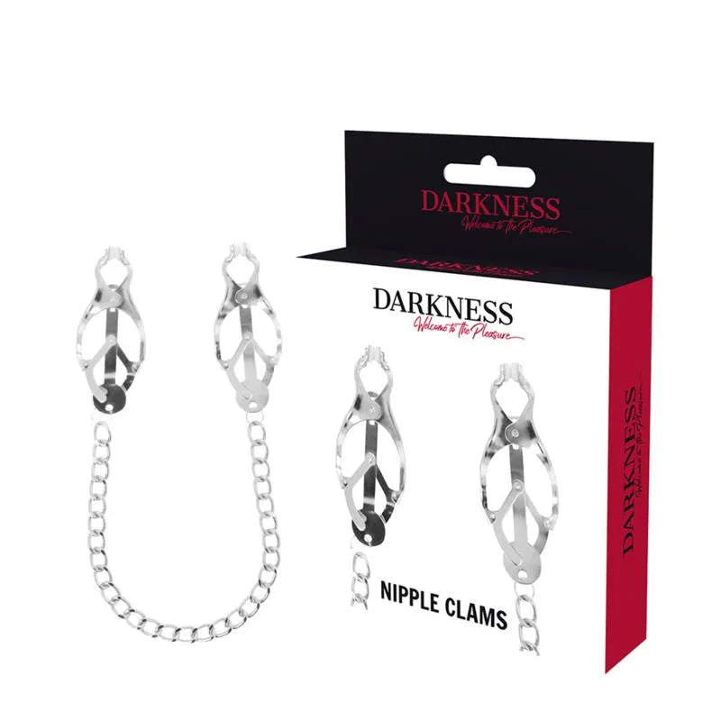 Pinces À Seins En Métal Gaufré Pour Bdsm