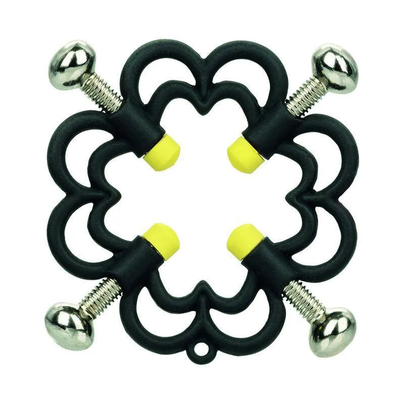 Pinces À Tétons Ajustables Métalliques Robustes