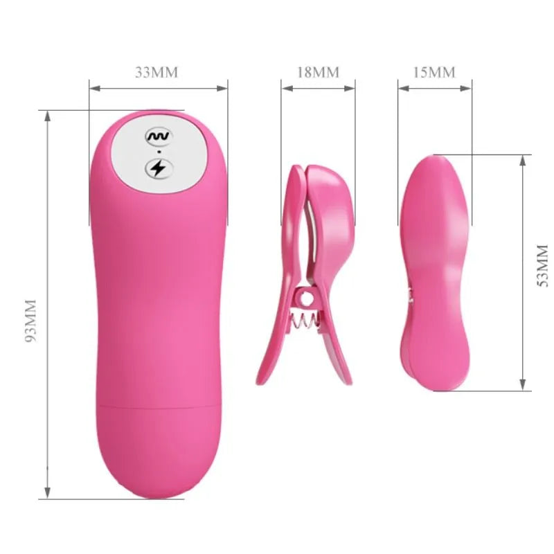 Pinces Vibrantes Réglables Pour Couples