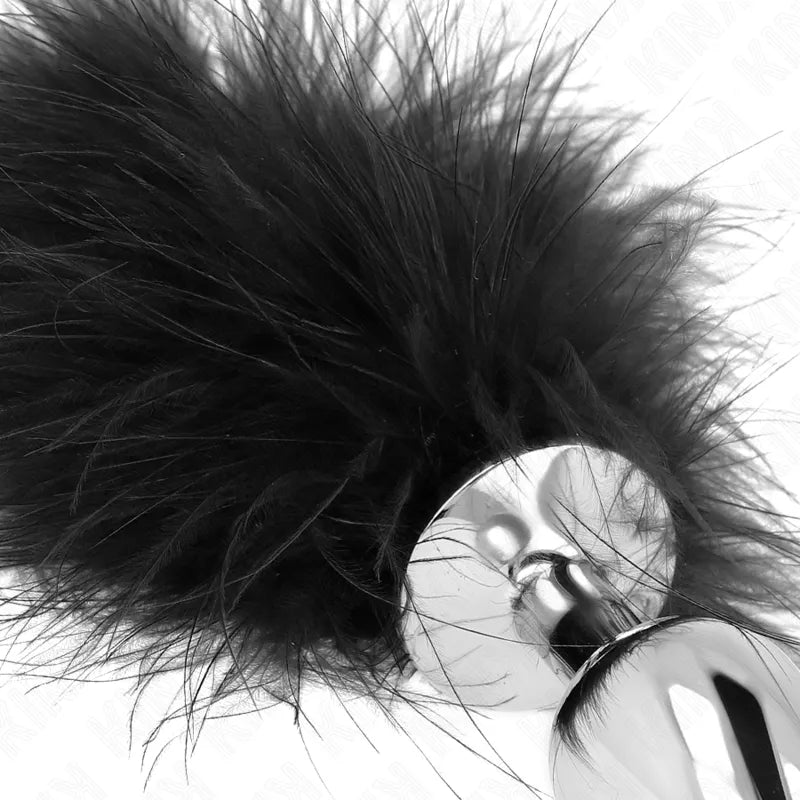 Plug Anal Avec Queue Synthétique Colorée