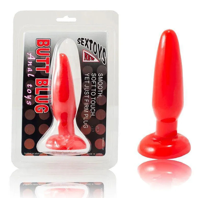 Plug Anal En Gélatine Avec Ventouse