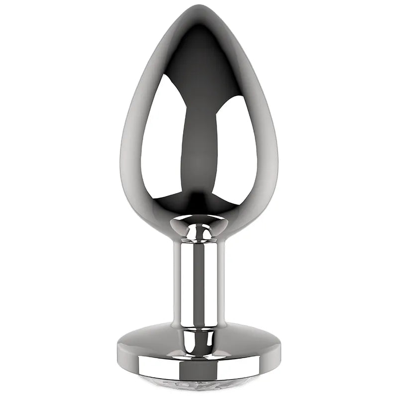 Plug Anal En Métal Avec Cristal Élégant