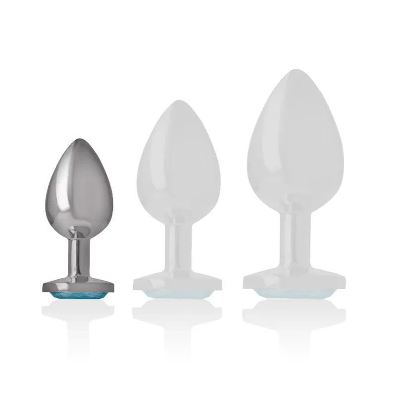 Plug Anal En Métal Bijou Diamant