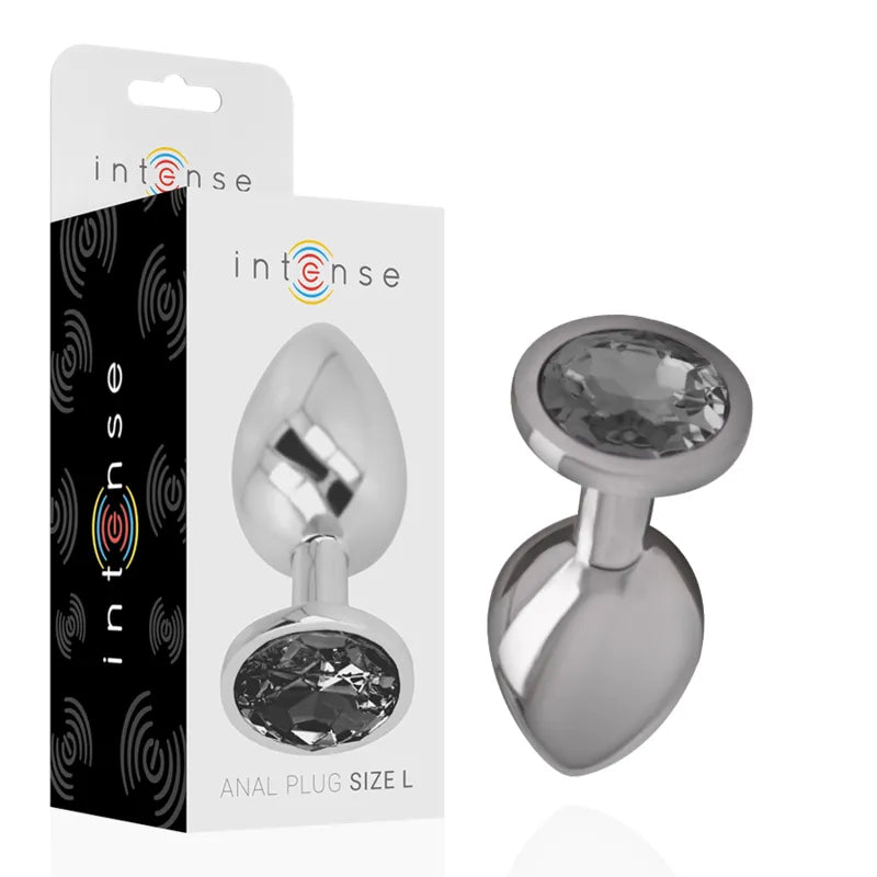 Plug Anal Métal Bijou Diamant Élégant