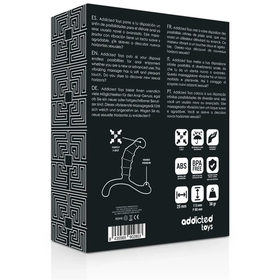 Plug Anal Stimulation Prostate Tpr Sécuritaire
