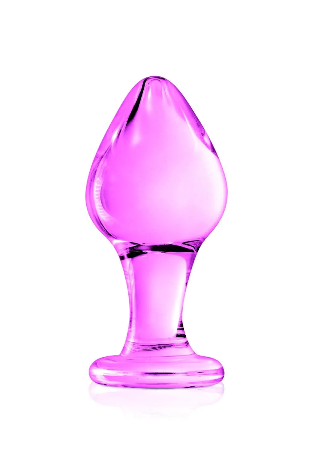 Plug anal verre