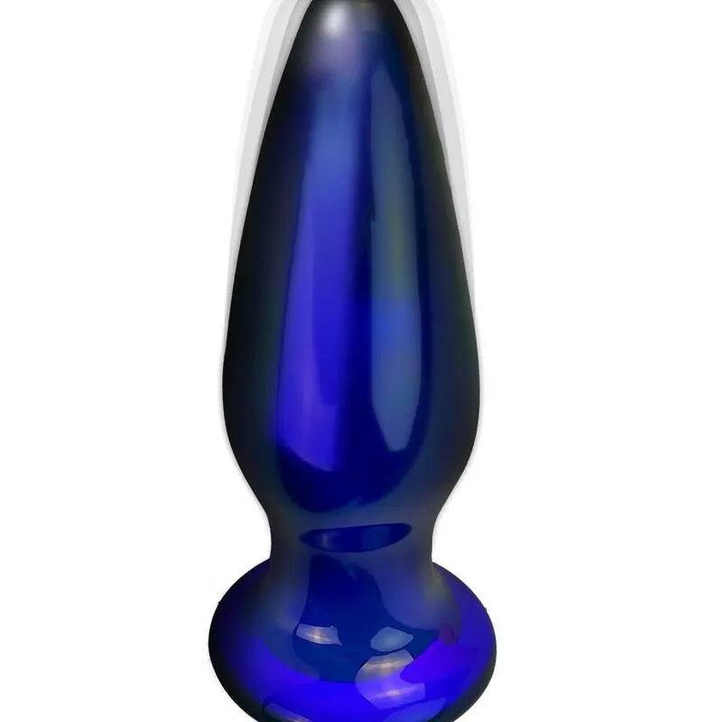 Plug Anal Vibrant En Verre Toyjoy