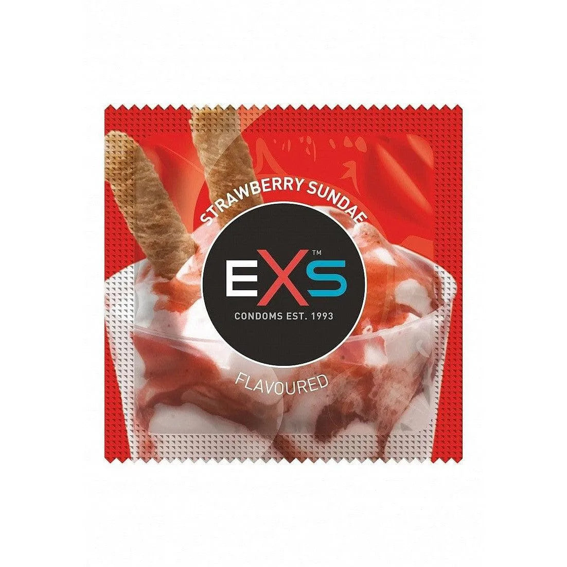 Préservatifs Lubrifiés Fraise En Latex
