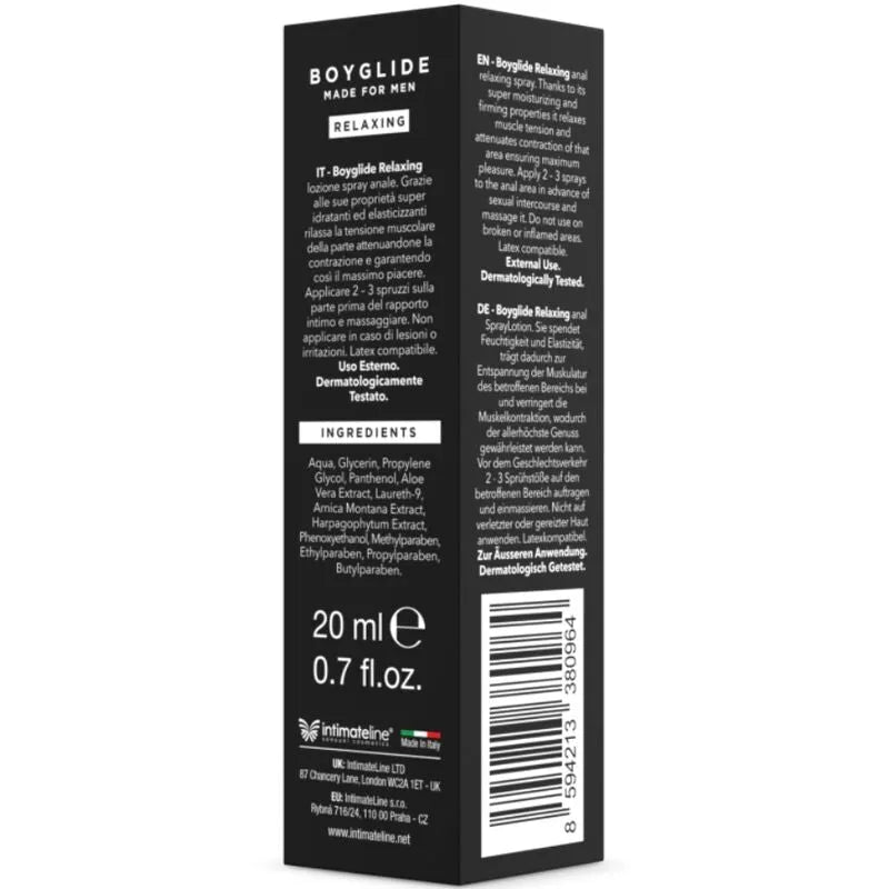 Spray Relaxant Anal Super Hydratant
