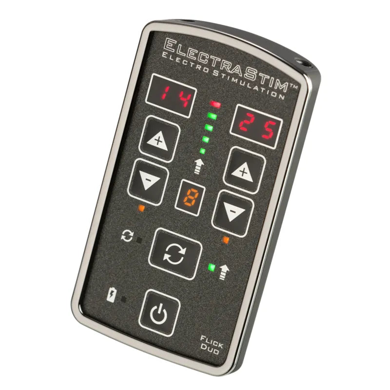 Stimulateur Électrosexuel Rechargeable Flick Duo Couples