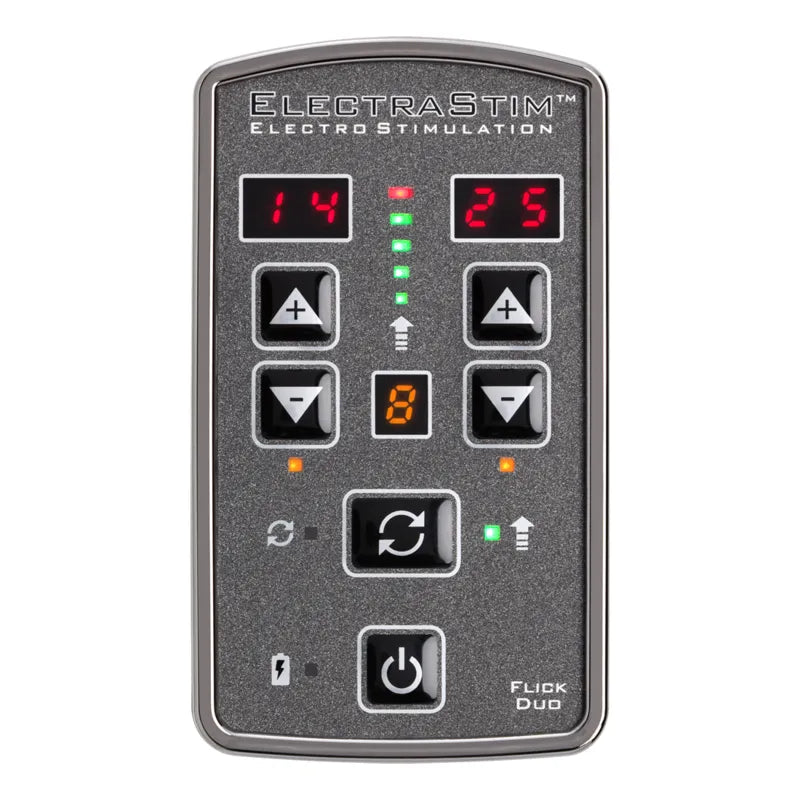 Stimulateur Électrosexuel Rechargeable Flick Duo Couples