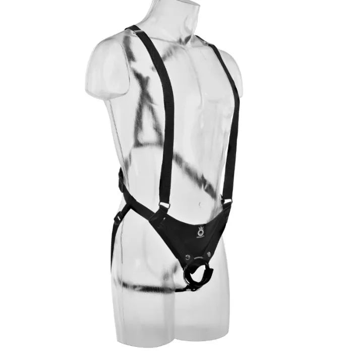Strap-On Creux Réaliste King Cock 10 Pouces