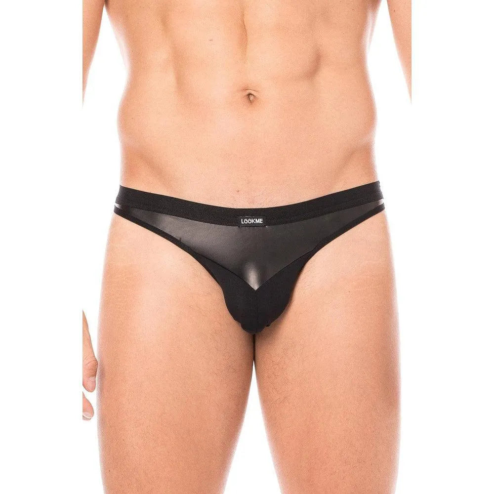 String Cuir Homme
