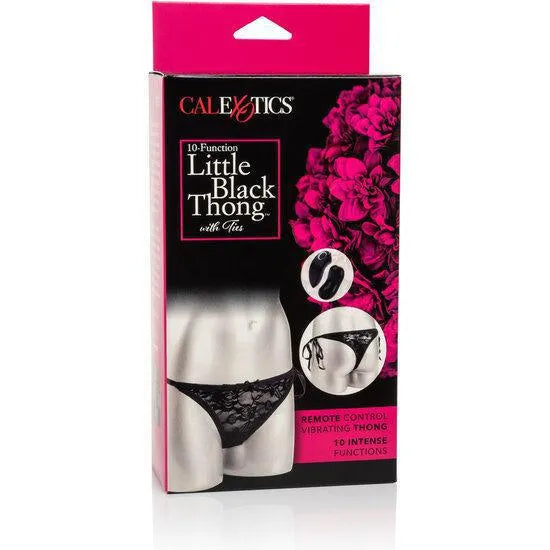 String En Dentelle Noire Avec Œuf Vibrant Amovible