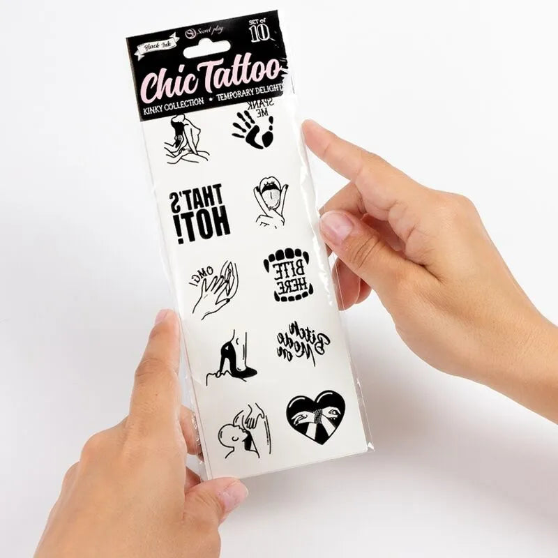Tatouages Temporaires Coquins Pour Festivals