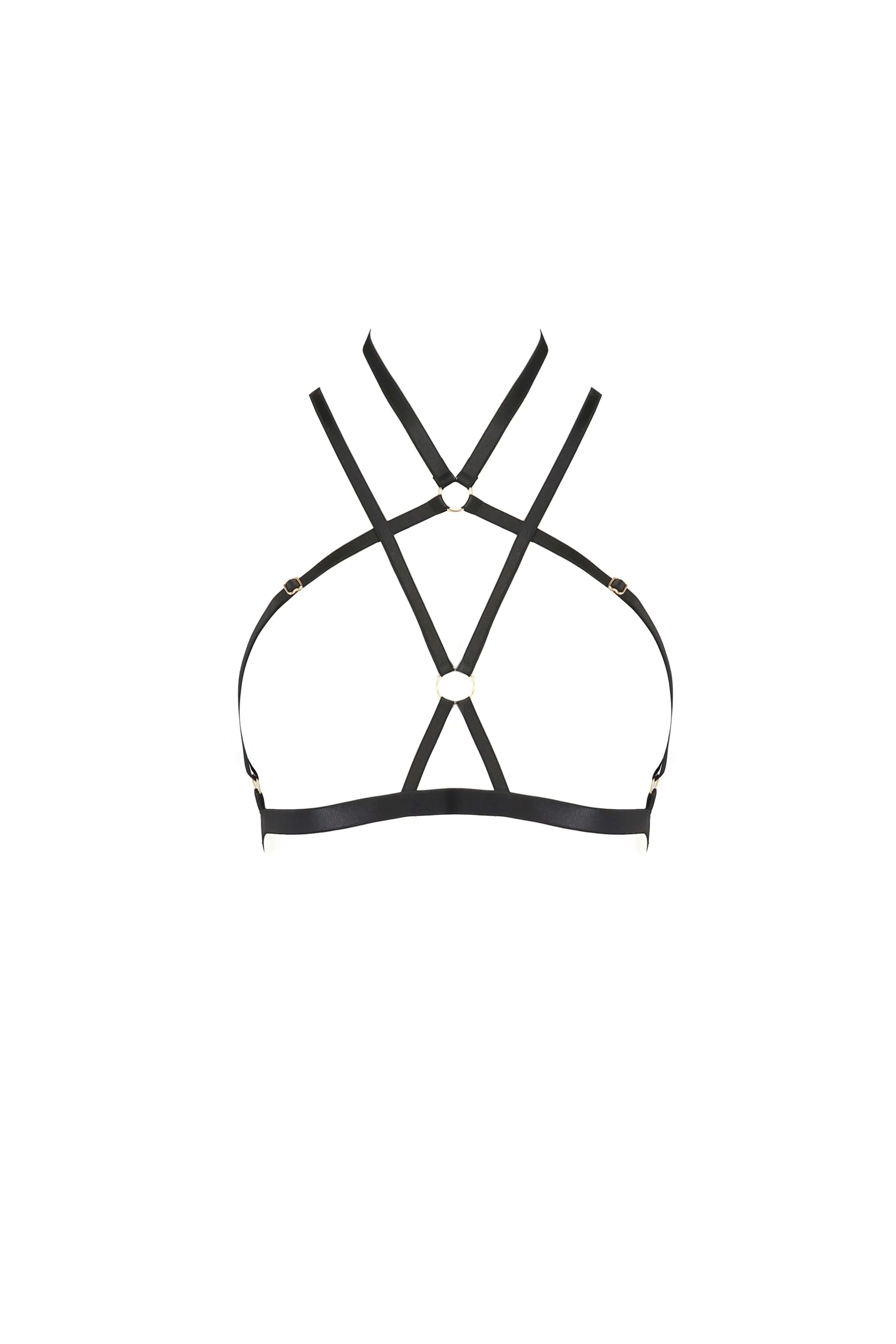 Ensemble lingerie noir Kelis, deux pièces, dentelle raffinée, bretelles croisées, polyamide extensible, séduction élégante.
