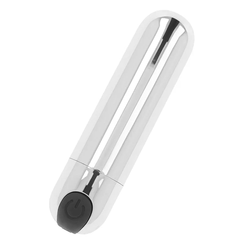 Œuf Vibrant Argenté Puissant Rechargeable Usb