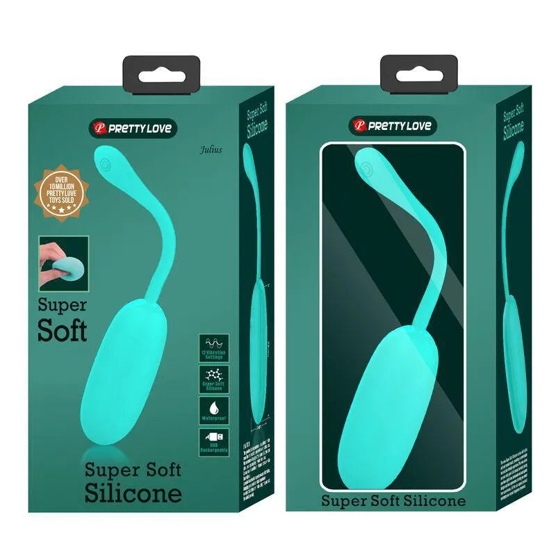 Œuf Vibrant Discret Vert Aqua