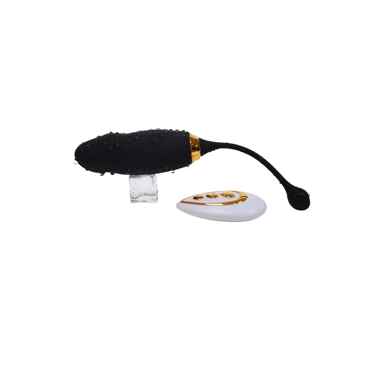 Œuf Vibrant Noir Télécommandé Pour Sensations Puissantes