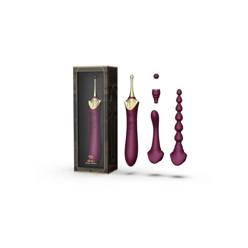 Vibromasseur Chauffant Avec Perles Anales Et Accessoires