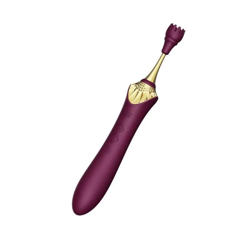 Vibromasseur Chauffant Avec Perles Anales Et Accessoires