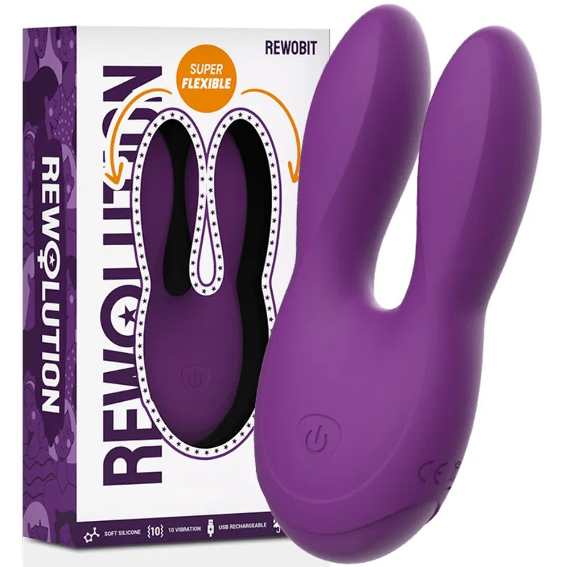 Vibromasseur Clitoridien Rechargeable Flexible Étanche