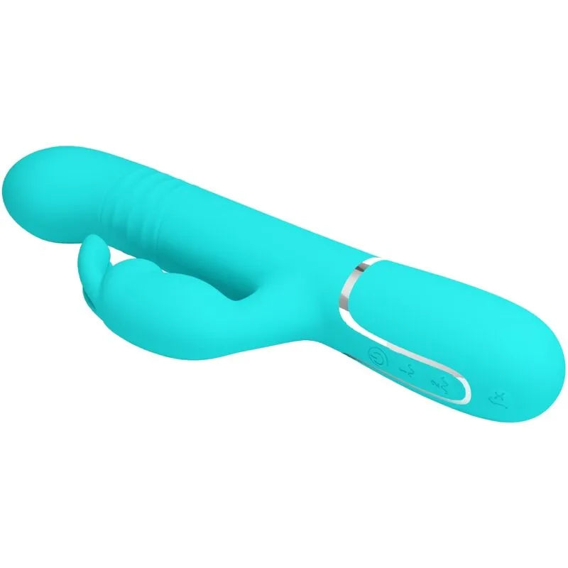Vibromasseur Pretty Love Rabbit Vert Aqua