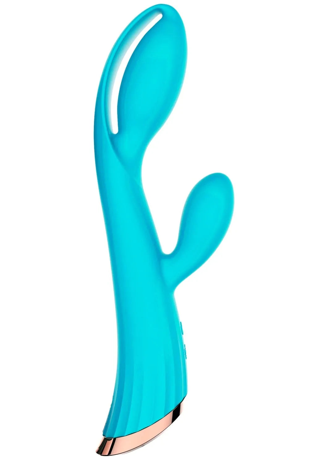 Vibromasseur Rabbit Bleu Chauffant 9 Modes