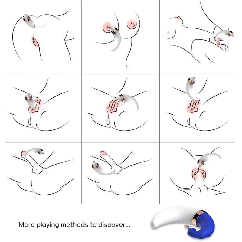 Vibromasseur Étanche Stimulation Clitoridienne Et Point G