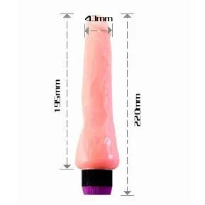 Vibromasseur Ultra-Doux En Vinyle Réaliste