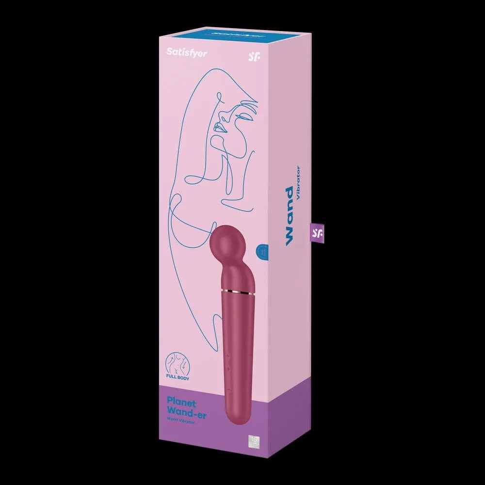Vibromasseur Wand Xxl Rouge Étanche Massage Corps