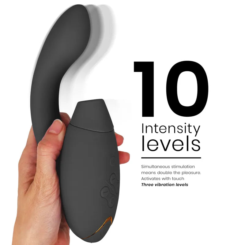 Womanizer Duo 2 Vibromasseur Stimulation Clitoridienne Et Point G