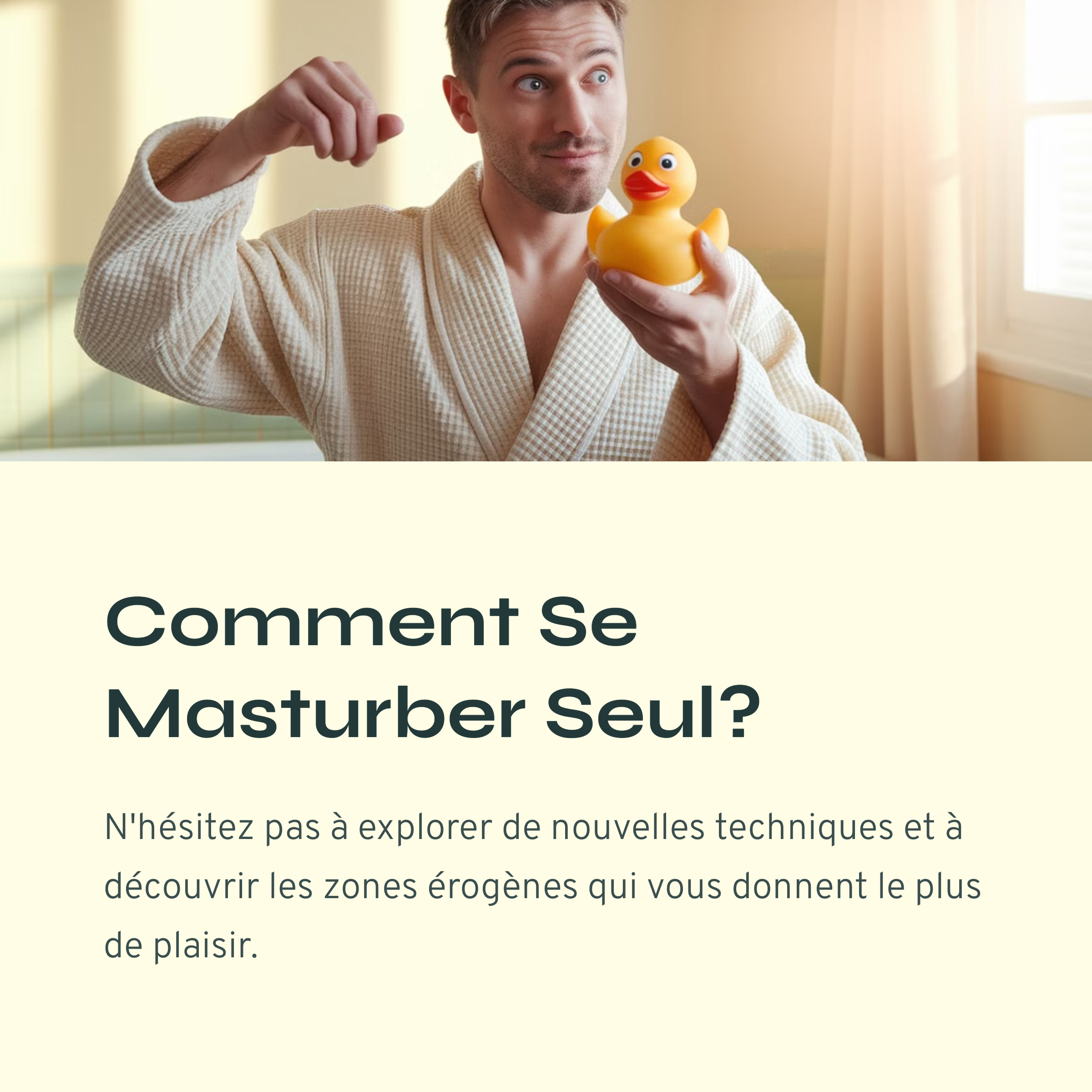 Comment Se Masturber Seul?