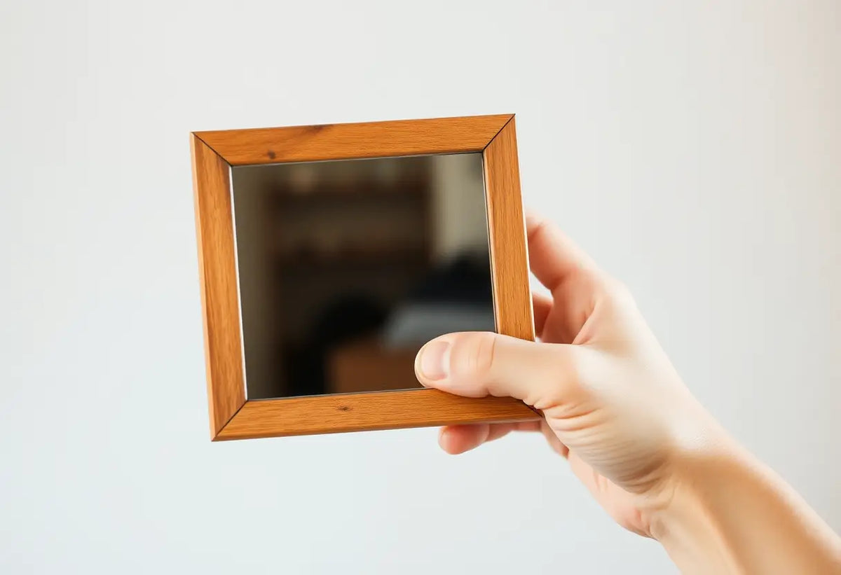 Miroir reflétant une salle de débats