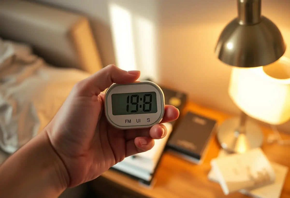 Veilleuse de nuit avec minuteur pour suivre l'exercice Kegel