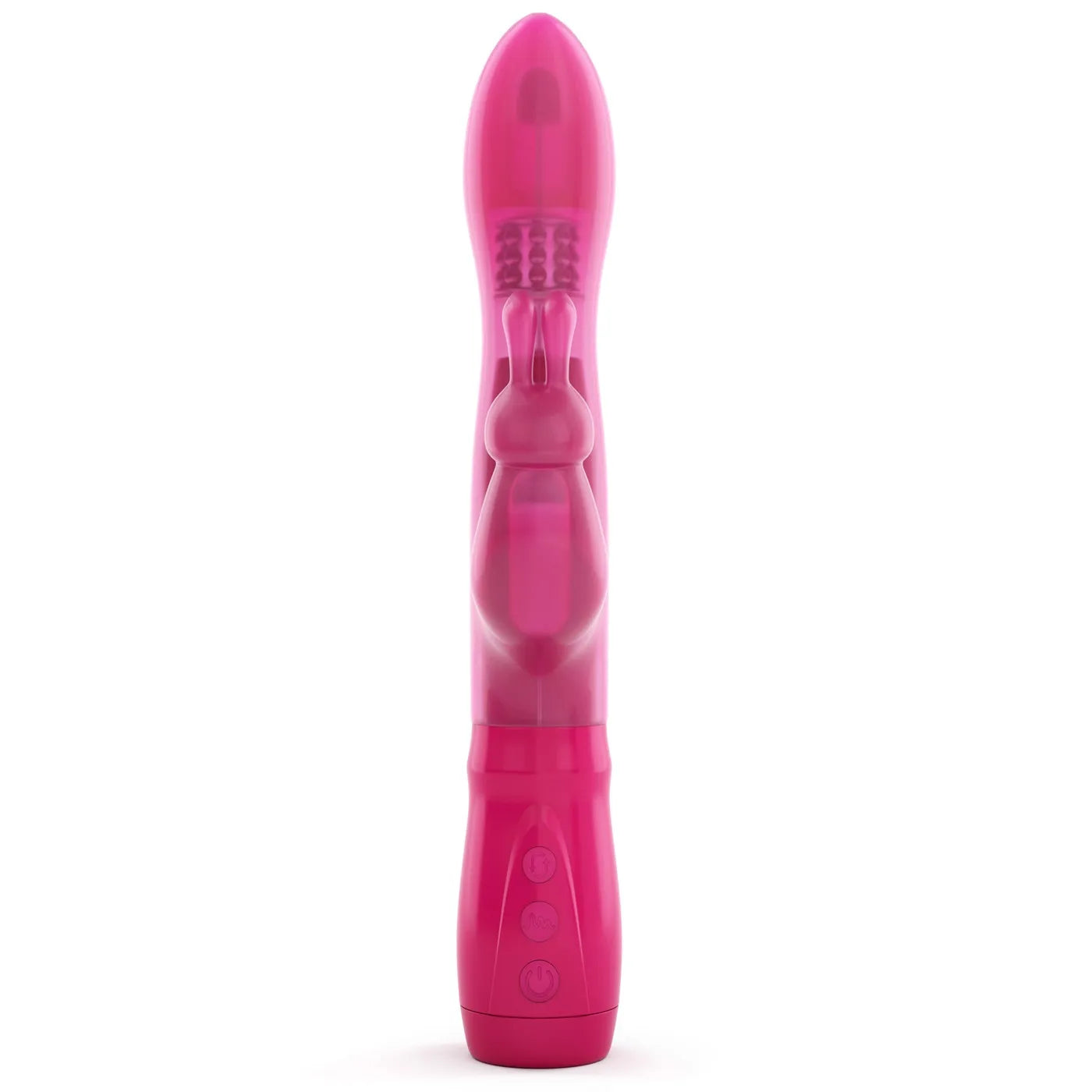 Vibromasseur Furious Rabbit triple stimulation waterproof rose pour point G et clitoris