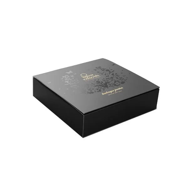 Cache-tétons pailletés burlesque avec nœud satin noir, élégance années folles, sensualité, taille unique, scintillants.