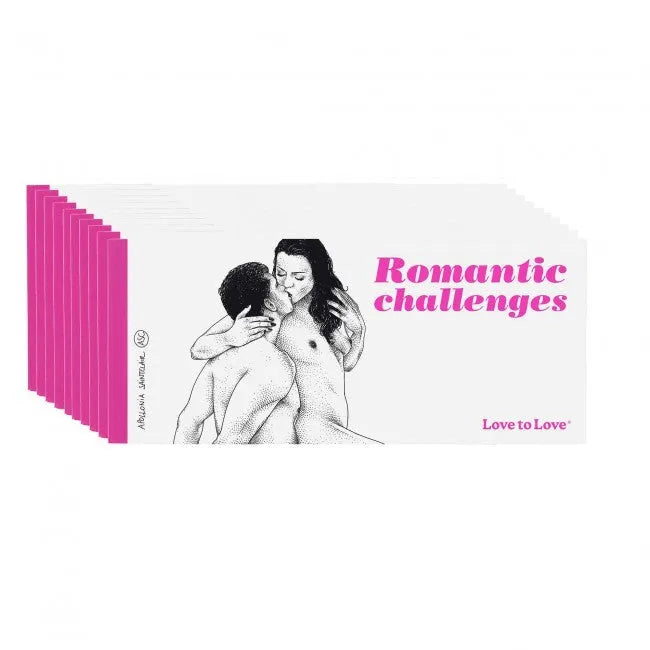Chéquier moments amoureux acrobatiques sensuels ludiques romantiques complicité intimité illustrations Apollonia Saintclair papier qualité raffinée rose vingt propositions défis surprenantes