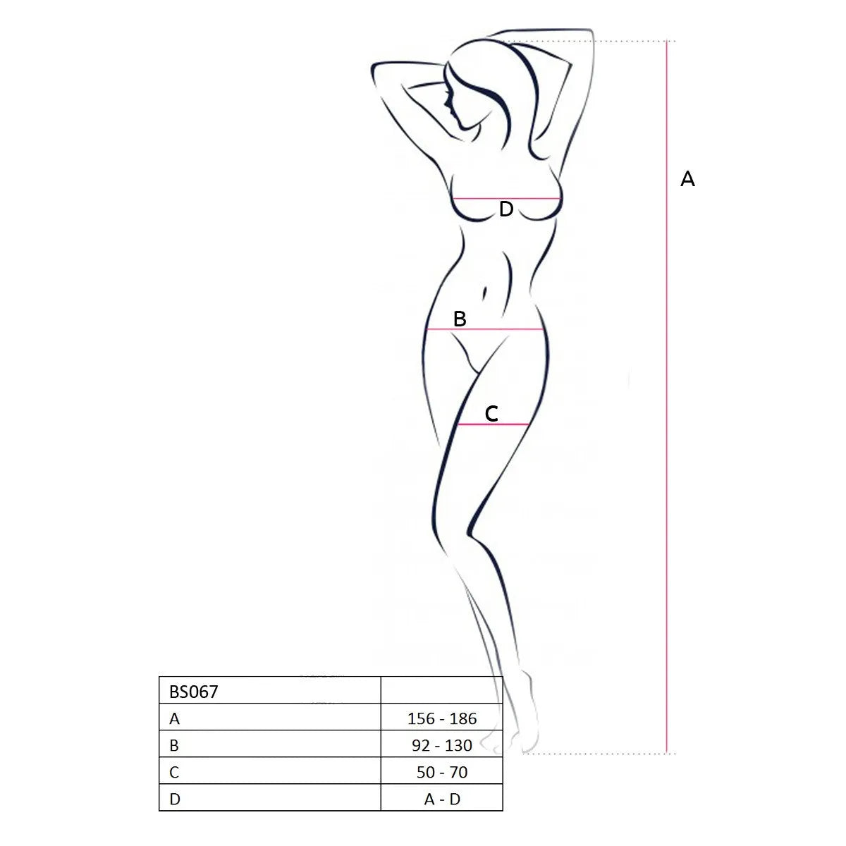 Bodystocking noir motif cœurs, résille transparente, taille unique 36-42, design sensuel et romantique, marque Passion.
