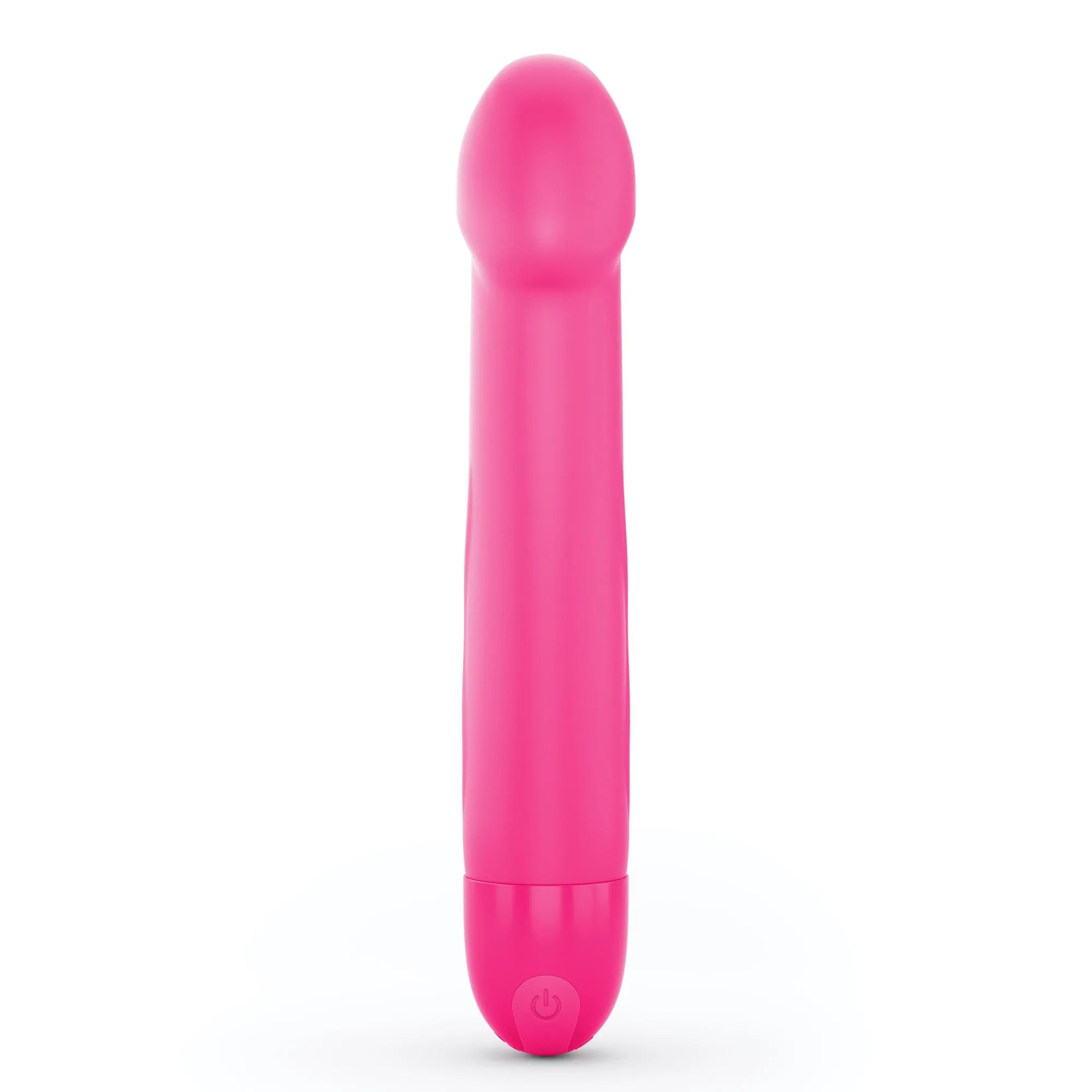 Vibromasseur rechargeable silicone magenta 22 cm waterproof 10 modes vibration